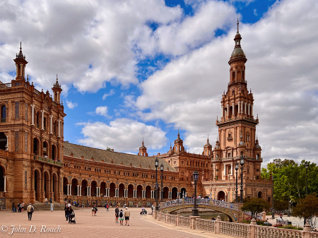 Another view of Plaza de Espana, Seville