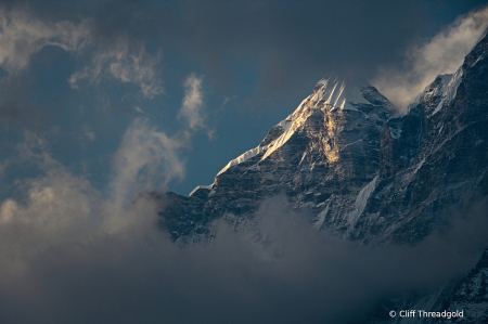 Break in the clouds