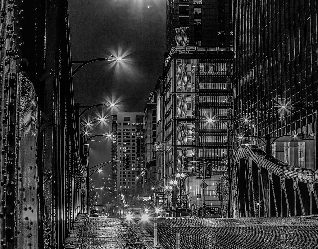 Lasalle Street Bridge Chicago