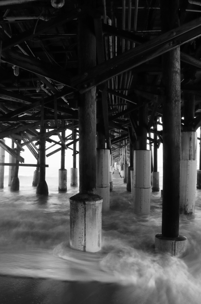 Wave Action Under the Pier