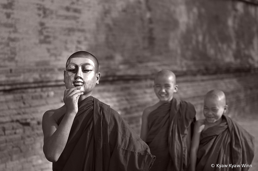 Mask and Monks 