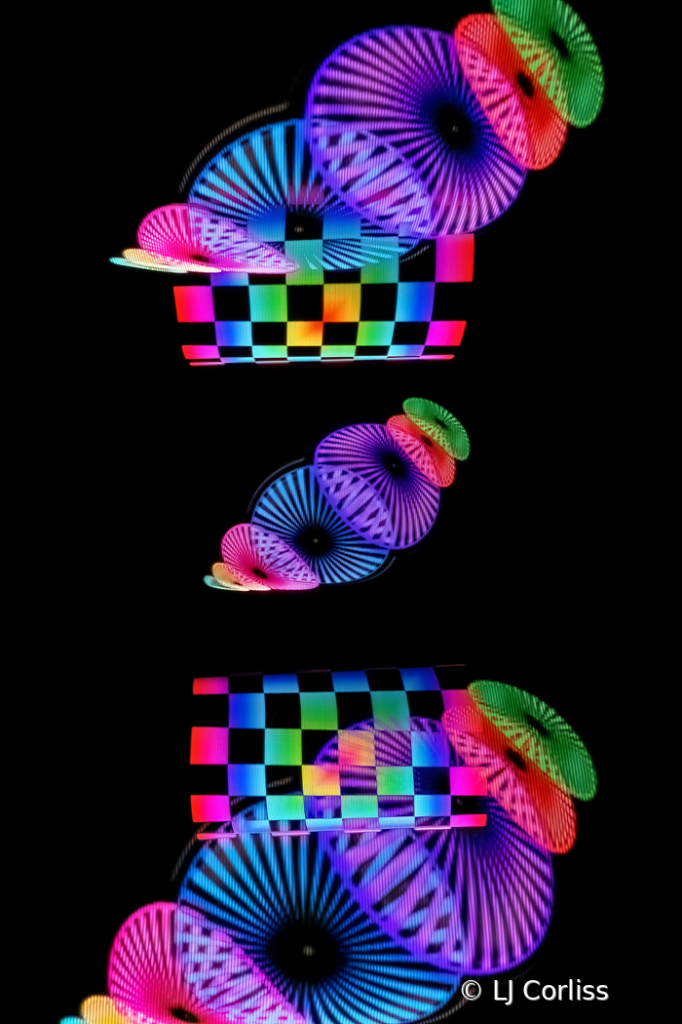 color in the night