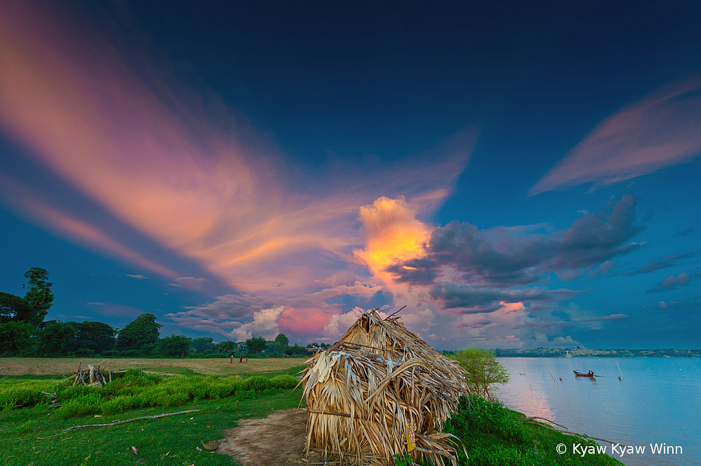 Color of Evening Clouds