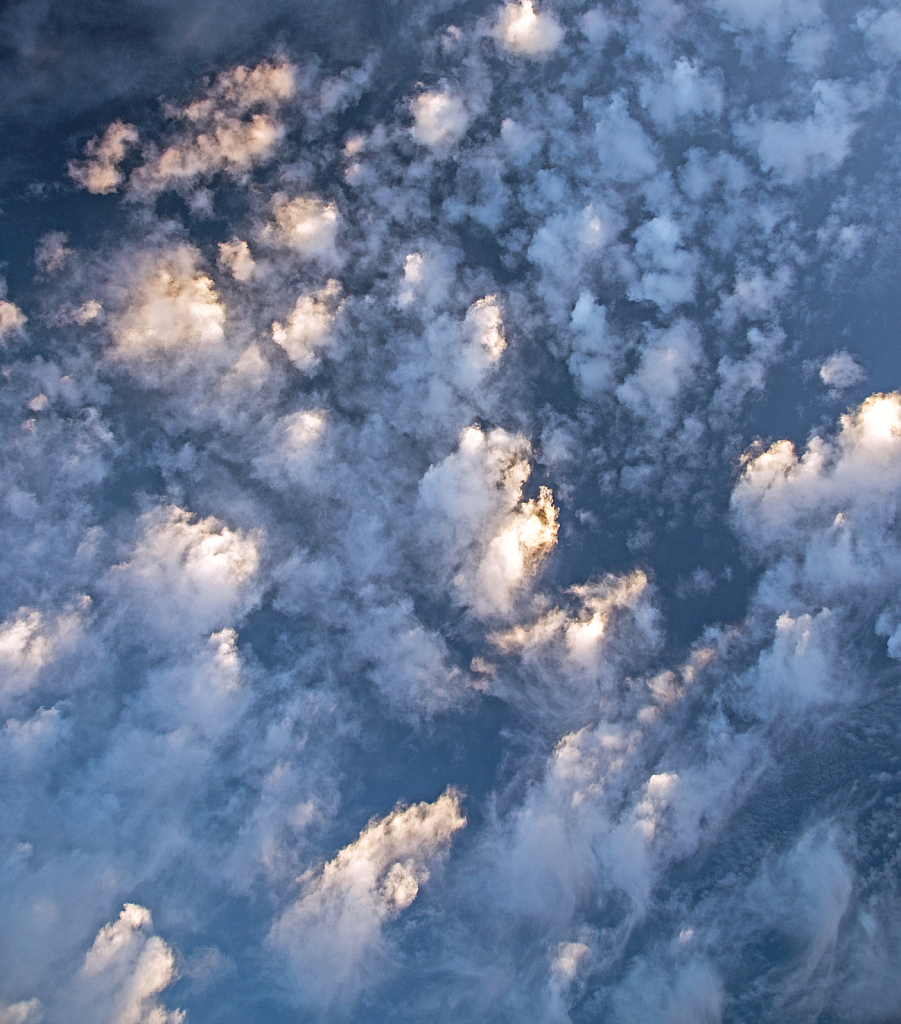 Clouds.