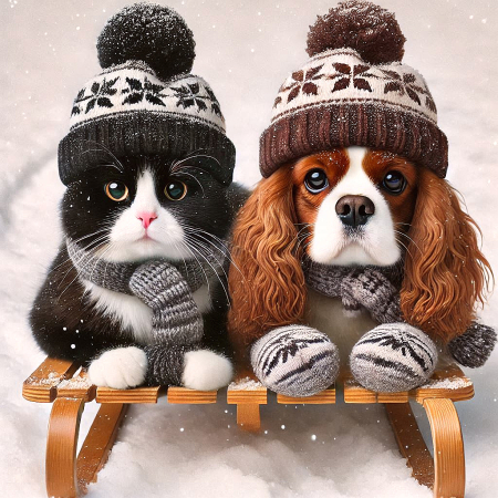 Enjoying the Snow 