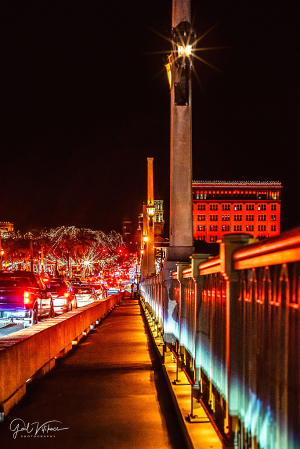 Sidewalk on The Bridge of Lions