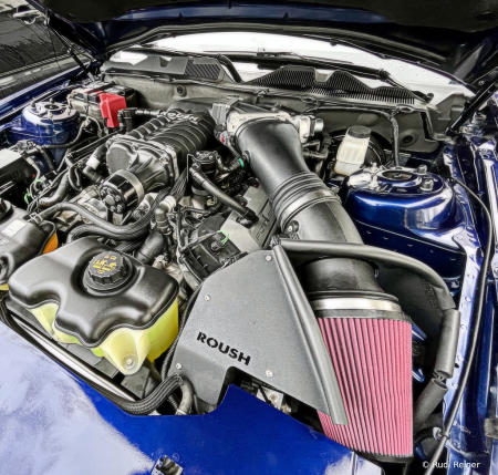 585 horsepower V8, just enough