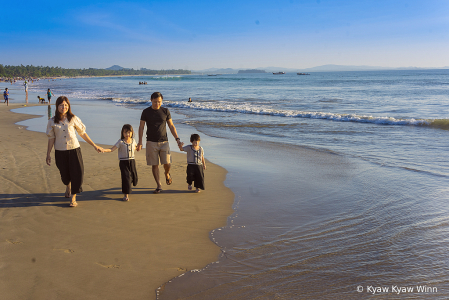 Family walk