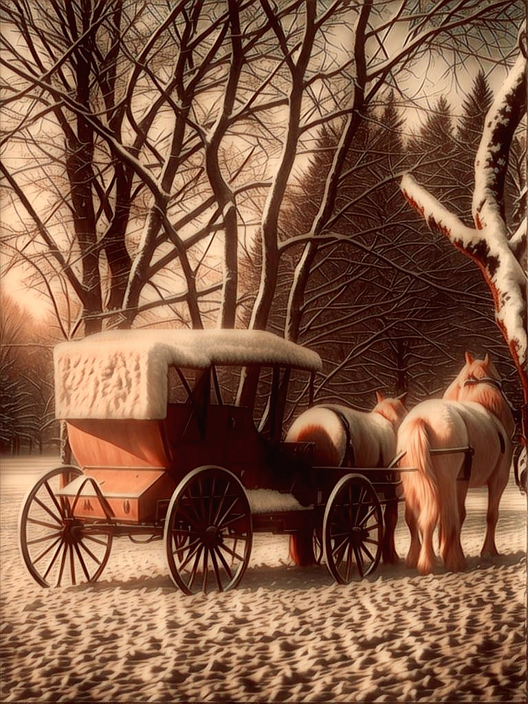Carriage and Horses