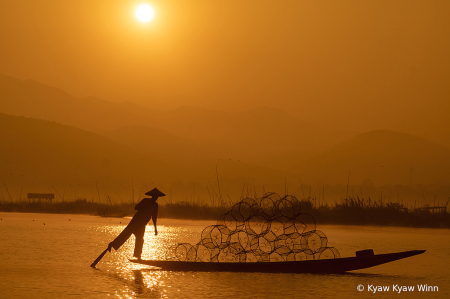 Sunrise of Fisherman