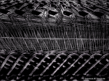 ~ ~ PARKED GROCERY TROLLEY ~ ~ 