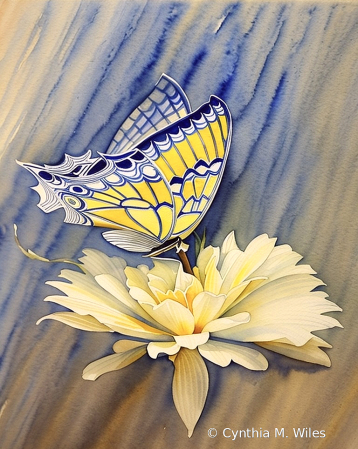 Watercolor Butterfly 