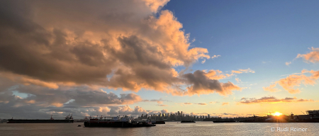 Clouds & sunset, Vancouver BC