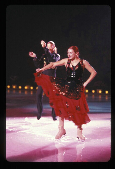 French Olympic Gold Medal Ice Dancers 