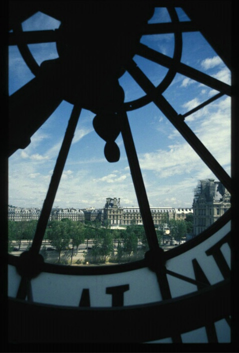 View Through the d'Orsay Museum's Clock