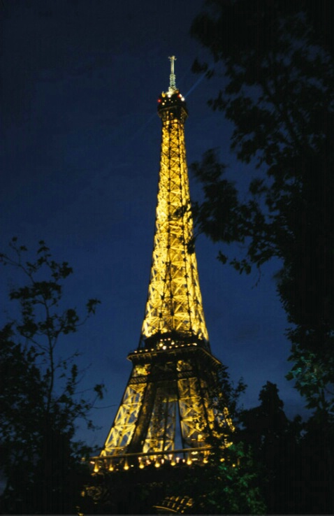Glittering Eiffel Tower 
