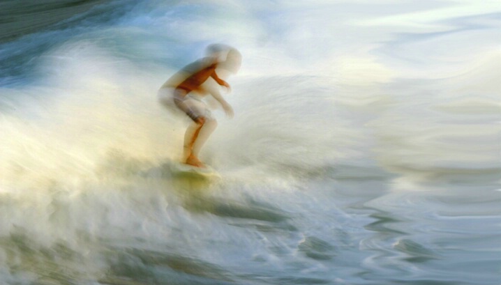 The Surfer [in motion]