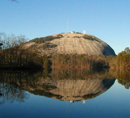 Reflecting on Stone Mountain