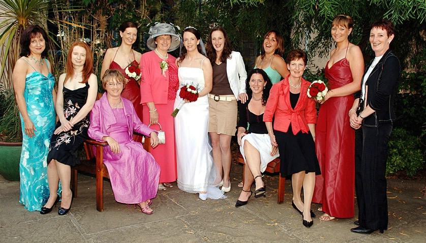 Bridal Party at Grace' wedding
