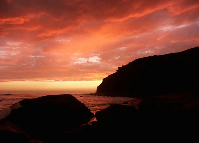 DP Headlands after sunset