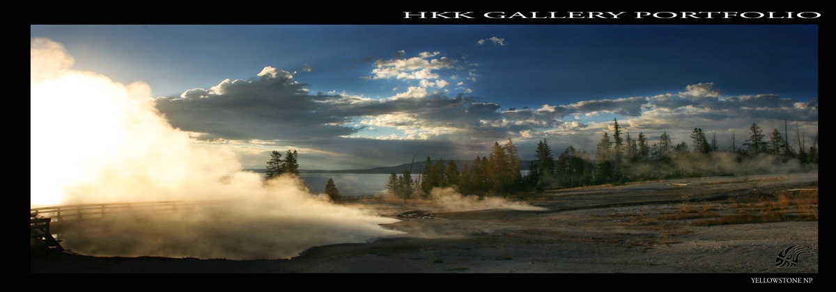 Yellowstone NP. panorama