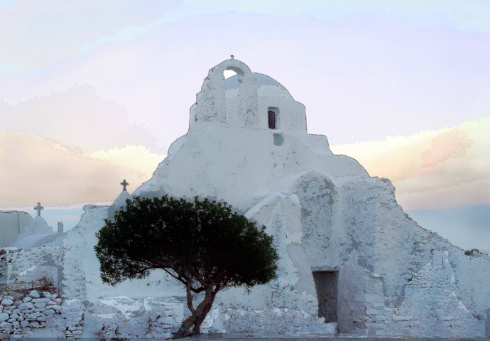 Church in Mykonos