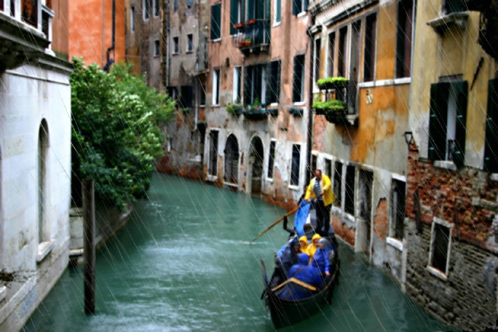 Venice in the Rain