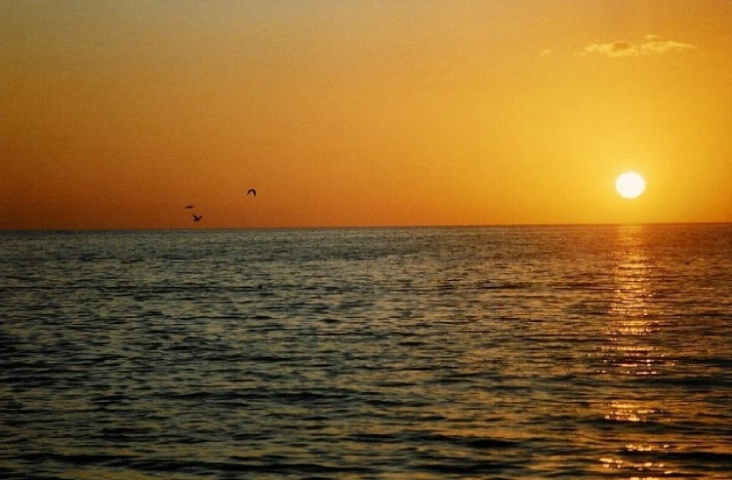 Bradenton Beach, Florida sunset.