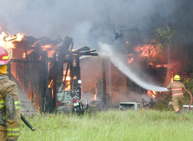 Fire, Bagdad Florida, 2002.