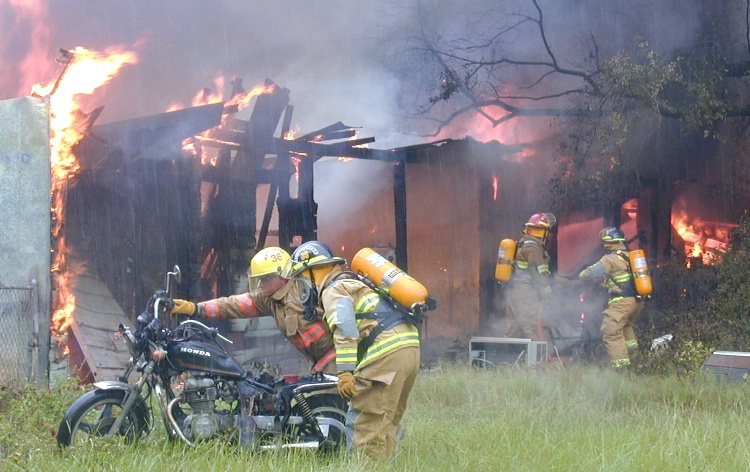 Fire, Bagdad Florida, 2002.