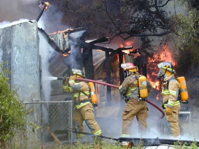 Shed Fire