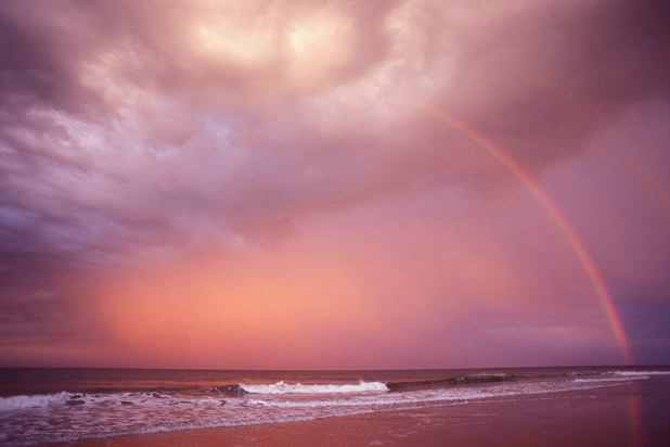 Rainbow Over The Atlantic