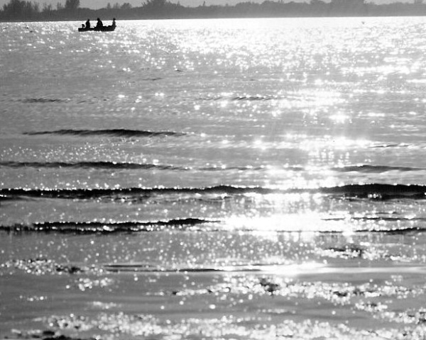 Floating on sunrays