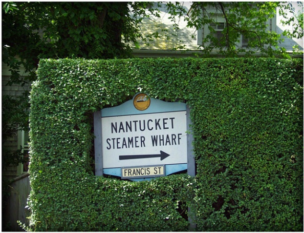 Nantucket Hedge Sign #207