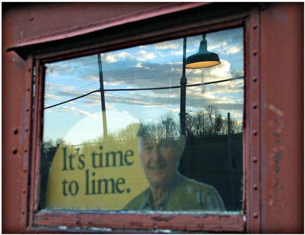 Reflections In A caboose Window #210