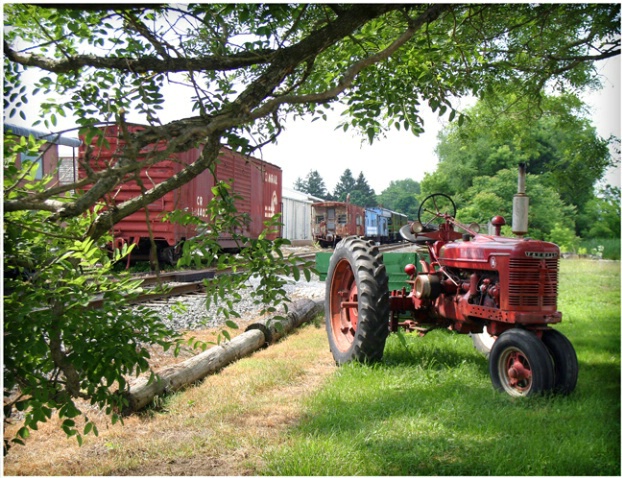 Farmall And Train #144