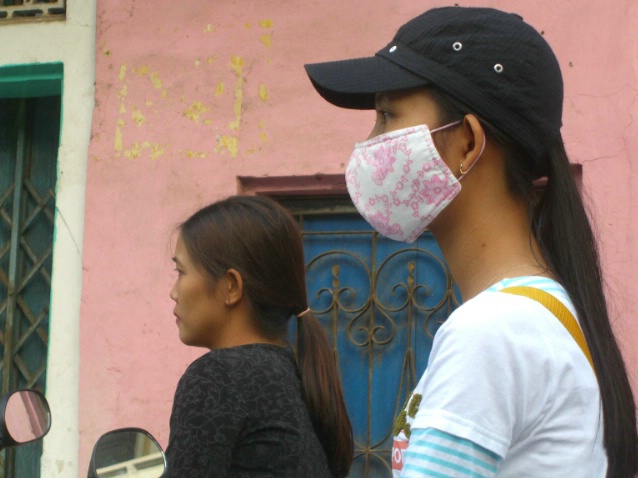 Motor Biker with Mask