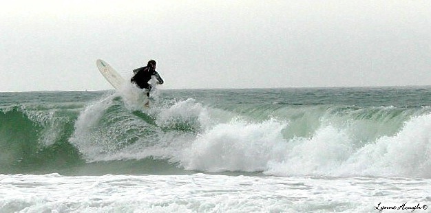 Surfer on the Storm