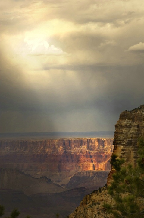 Clearing storm