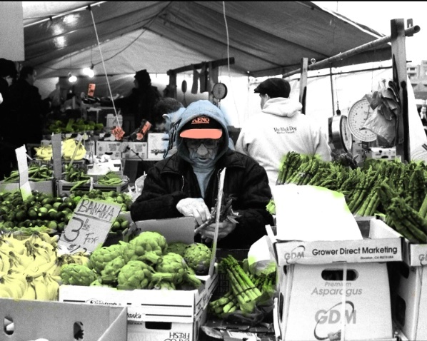 Vegetable Man,Quincy Market