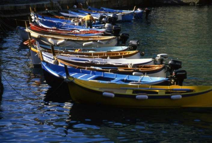 Fishing Boasts - Vernazza - Cinque Terre - Italy