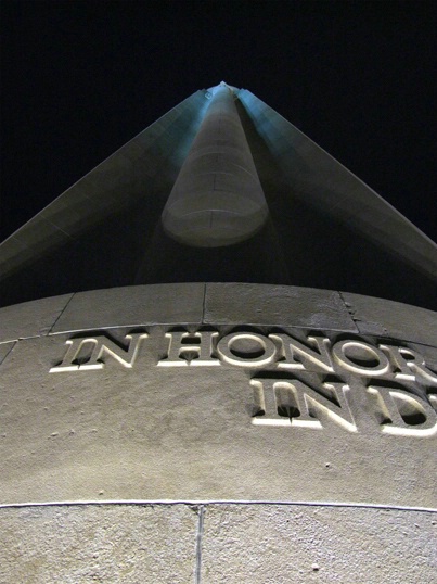Liberty Memorial at Night