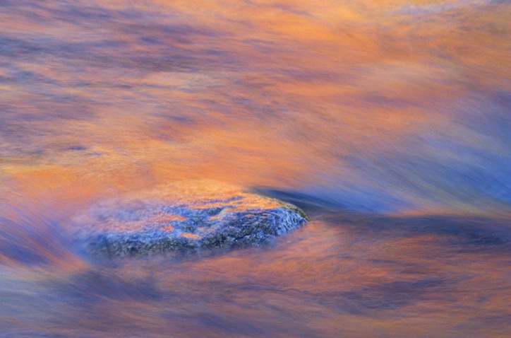 Fall Water Reflection