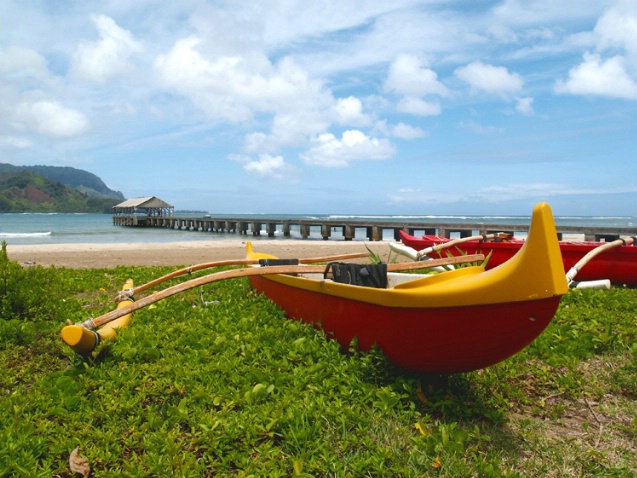 Hanalei Bay - Outrigger