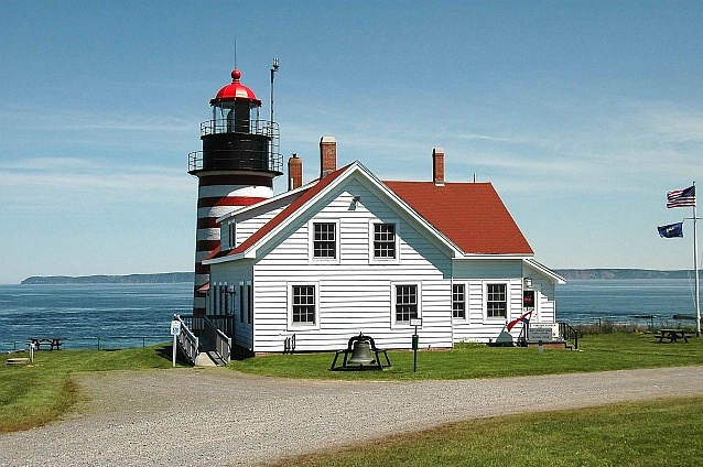 West Quoddy Light, Lubec, ME