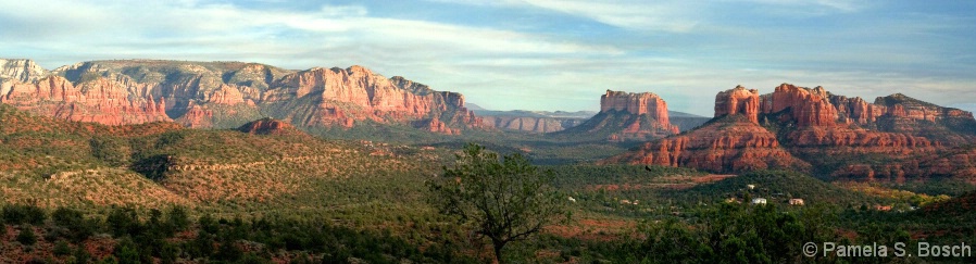 Cathedral Rock Panorama