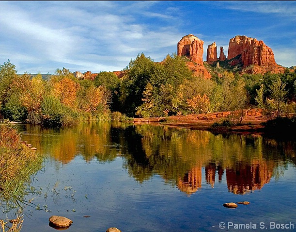 Red Rocks Crossing in Fall