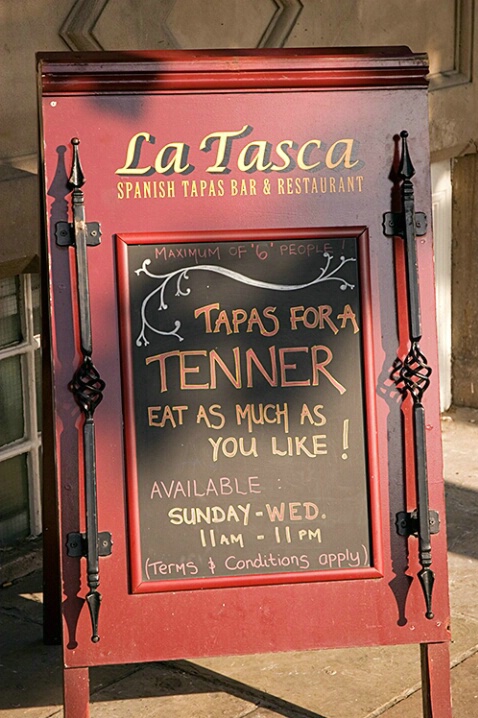 Tapas for a Tenner