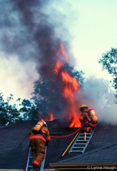 Milton, Florida fire around 2010