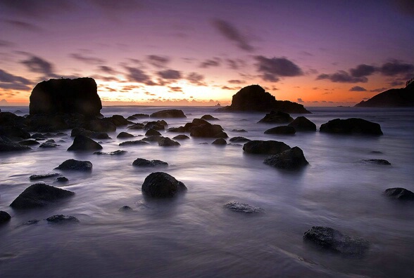 Indian Beach Sunset